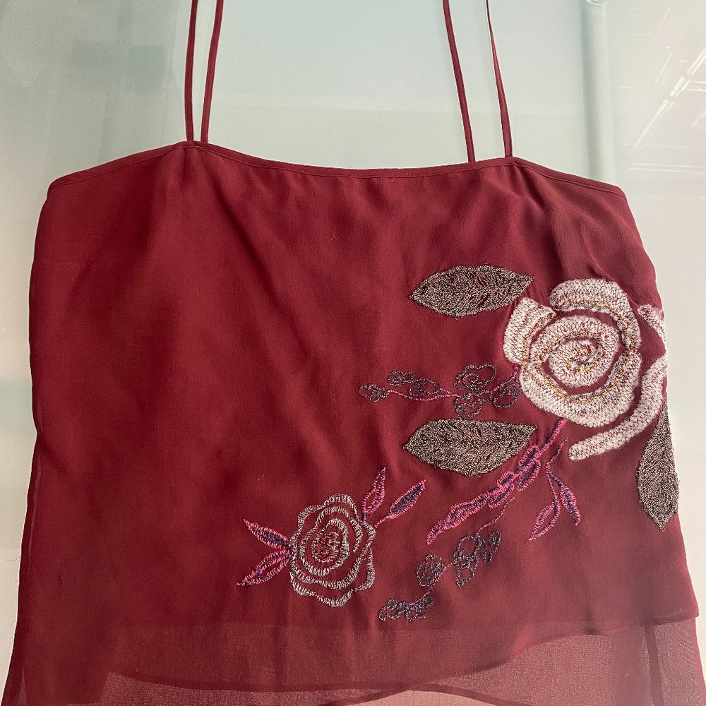 Burgundy Camisole Top NWT by BCBG